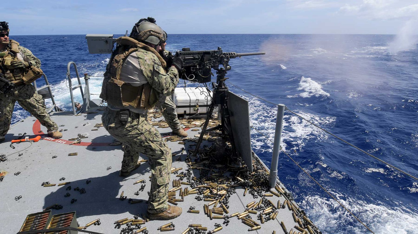 Американский крупнокалиберный пулемет М2 Browning