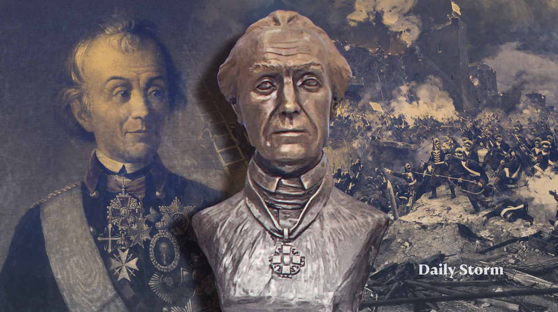 Это удалось сделать с помощью его посмертной маски и сохранившегося черепа сына генералиссимуса Коллаж: Daily Storm