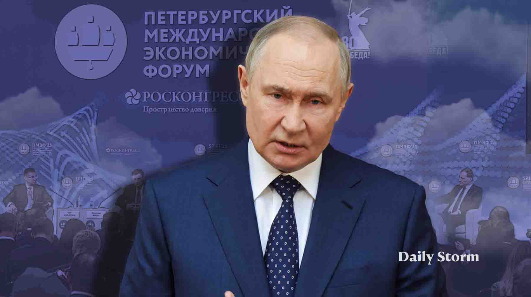 Рост ВВП, безработица, рекордно низкий уровень бедности, ремонт храмов: о чем говорил Путин на ПМЭФ-2025