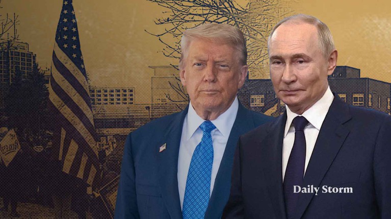 Осада кафе «Пельмени», воздушный шар и молитвы. Что происходит в Анкоридже перед встречей Путина и Трампа