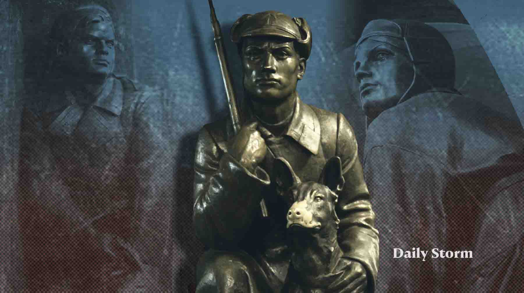 Драматические судьбы натурщиков, с которых ваяли бронзовые фигуры на станции метро «Площадь Революции» Коллаж: Daily Storm