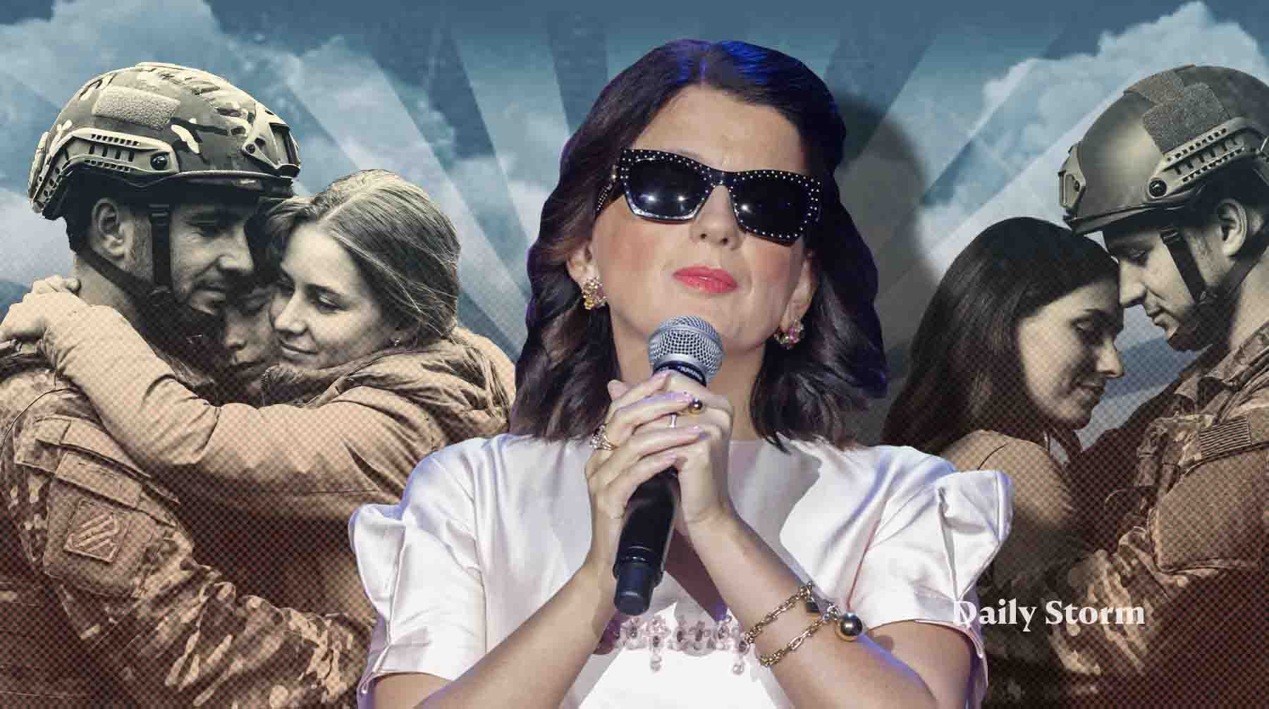 Артистке понравилась идея создать фестиваль, на котором бы выступили творческие коллективы бойцов спецоперации и их родных Коллаж: Daily Storm