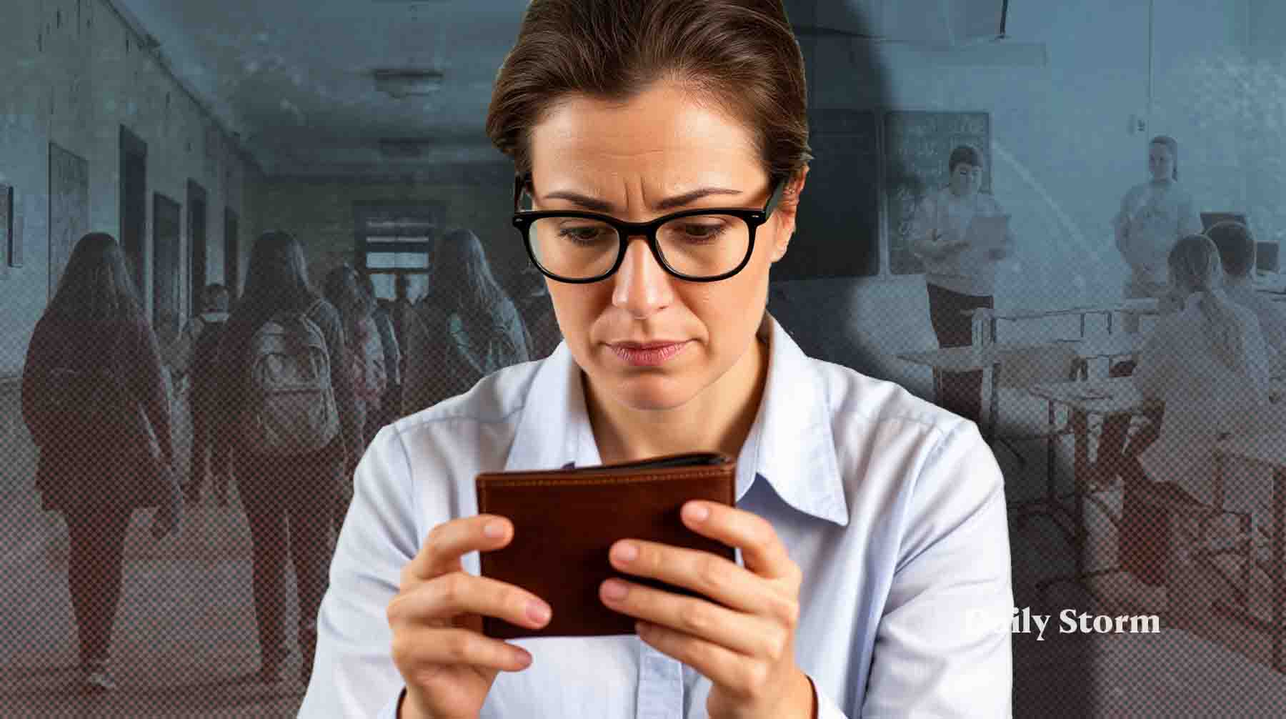 Истории педагогов из регионов, разрыв в доходах и нагрузка, которая растет быстрее зарплат Коллаж: Daily Storm