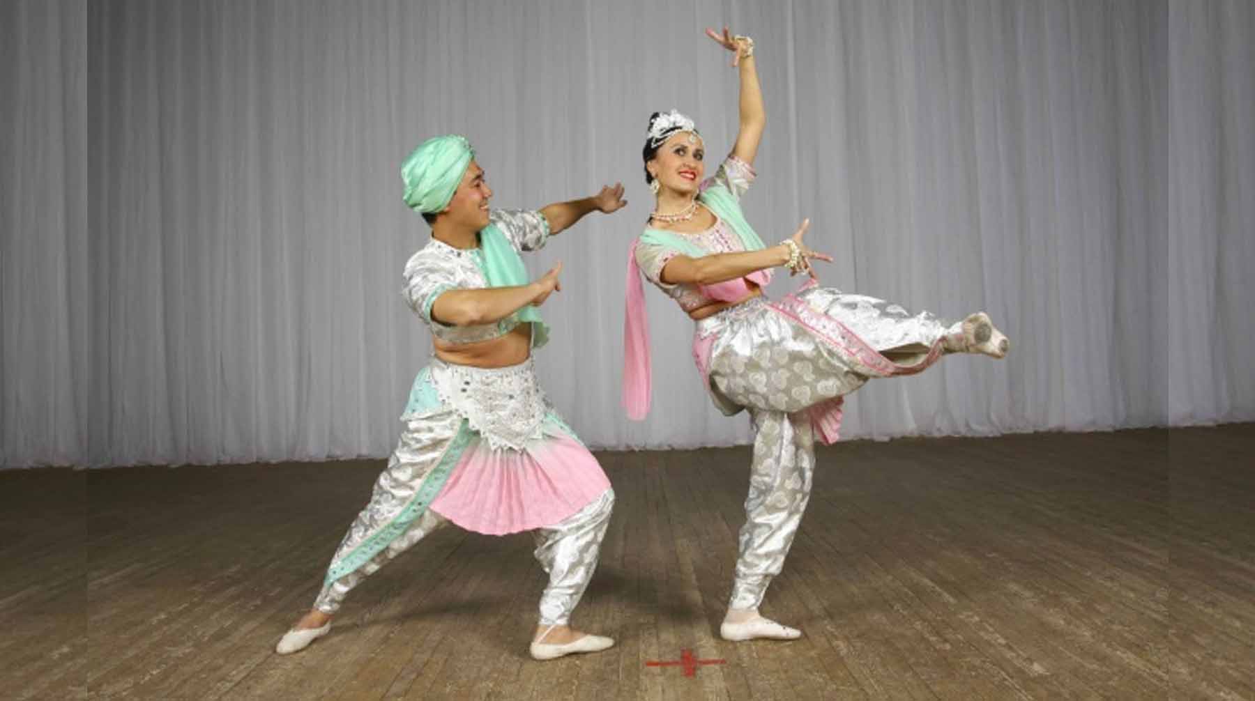 Ильшат Фасхитдинов с партнершей по танцу