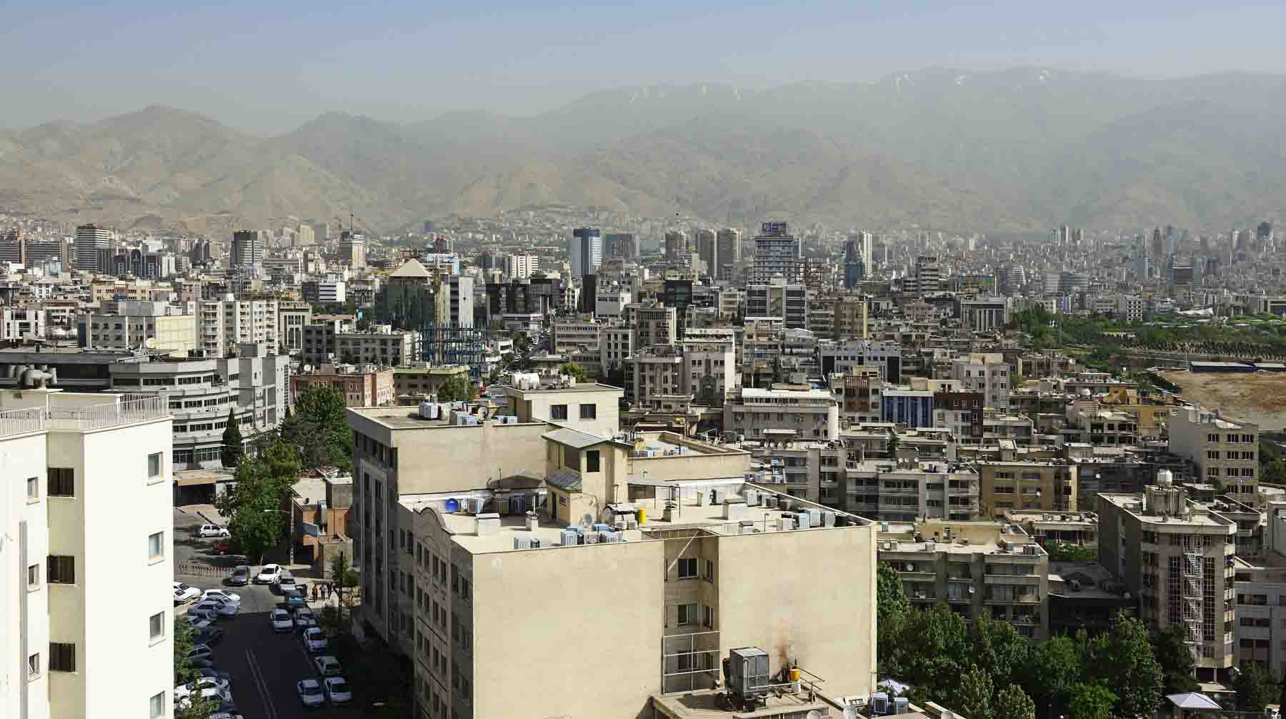 Вид на Тегеран