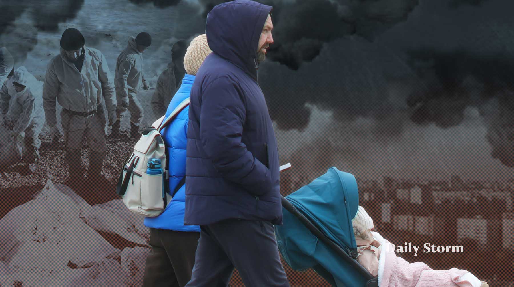 Мамы детей опасаются, как ситуация в городе скажется на их самочувствии Коллаж: Daily Storm