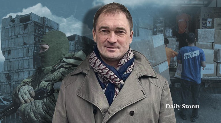 Политик, как пишут в Сети, лишь привозил гуманитарку в зону проведения спецоперации, но в боях не участвовал Коллаж: Daily Storm