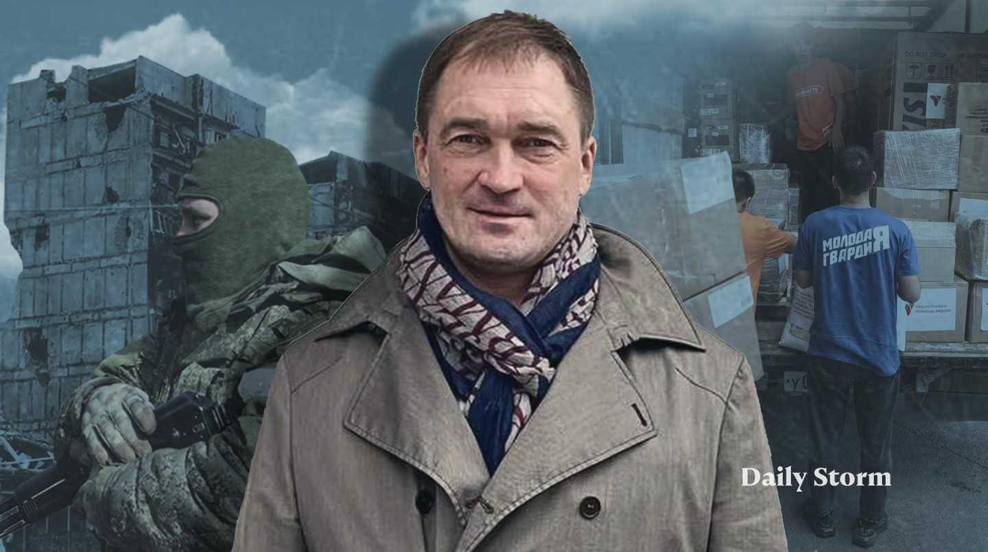 Политик, как пишут в Сети, лишь привозил гуманитарку в зону проведения спецоперации, но в боях не участвовал Коллаж: Daily Storm