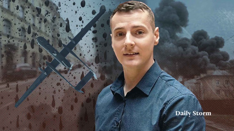 Когда проходят учения, говорит он, сирена звучит. Когда настоящая атака — ее почему-то нет Коллаж: Daily Storm