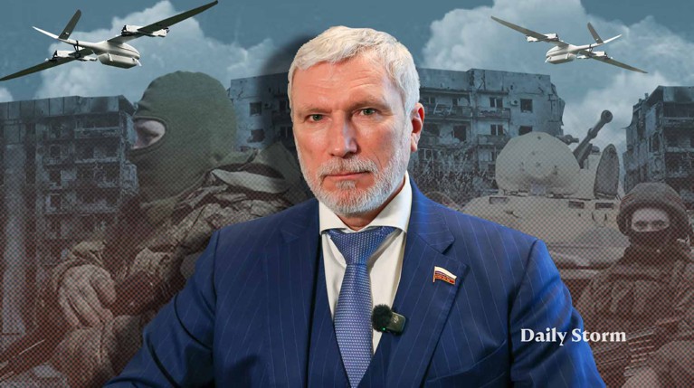 На защиту лидера «Родины» встал Виталий Милонов, который подтвердил запрет на поездки депутатов на передовую Коллаж: Daily Storm