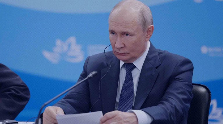 Он также попросил передать наилучшие пожелания Трампу Фото: Global Look Press / Kremlin Pool
