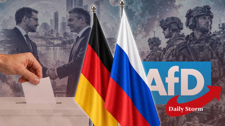 В партии заявили, что намерены использовать успех на федеральном уровне для отмены антироссийских санкций Коллаж: Daily Storm