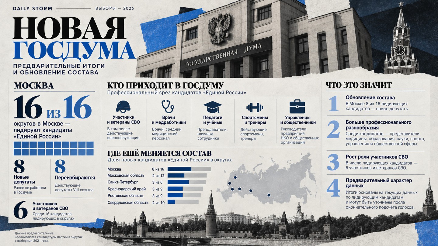 Инфографика: Daily Storm