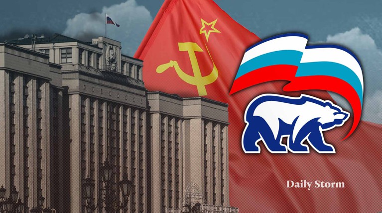 На выборах-2026 партия власти набирает 57,83% голосов, и укрепляет свое положение в Госдуме Коллаж: Daily Storm