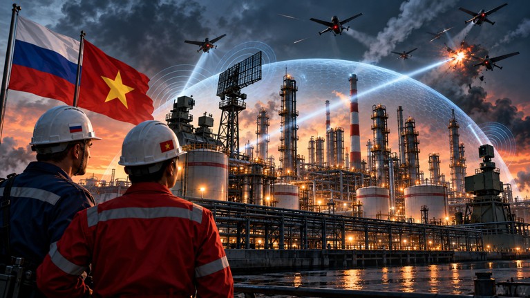 Российско-вьетнамское нефтепредприятие разместило контракт для покупки защитных конструкций на 12,47 миллиона рублей Источник: нейросети